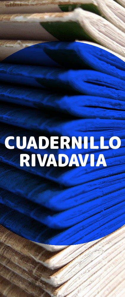 Botón Cuadernillo Rivadavia