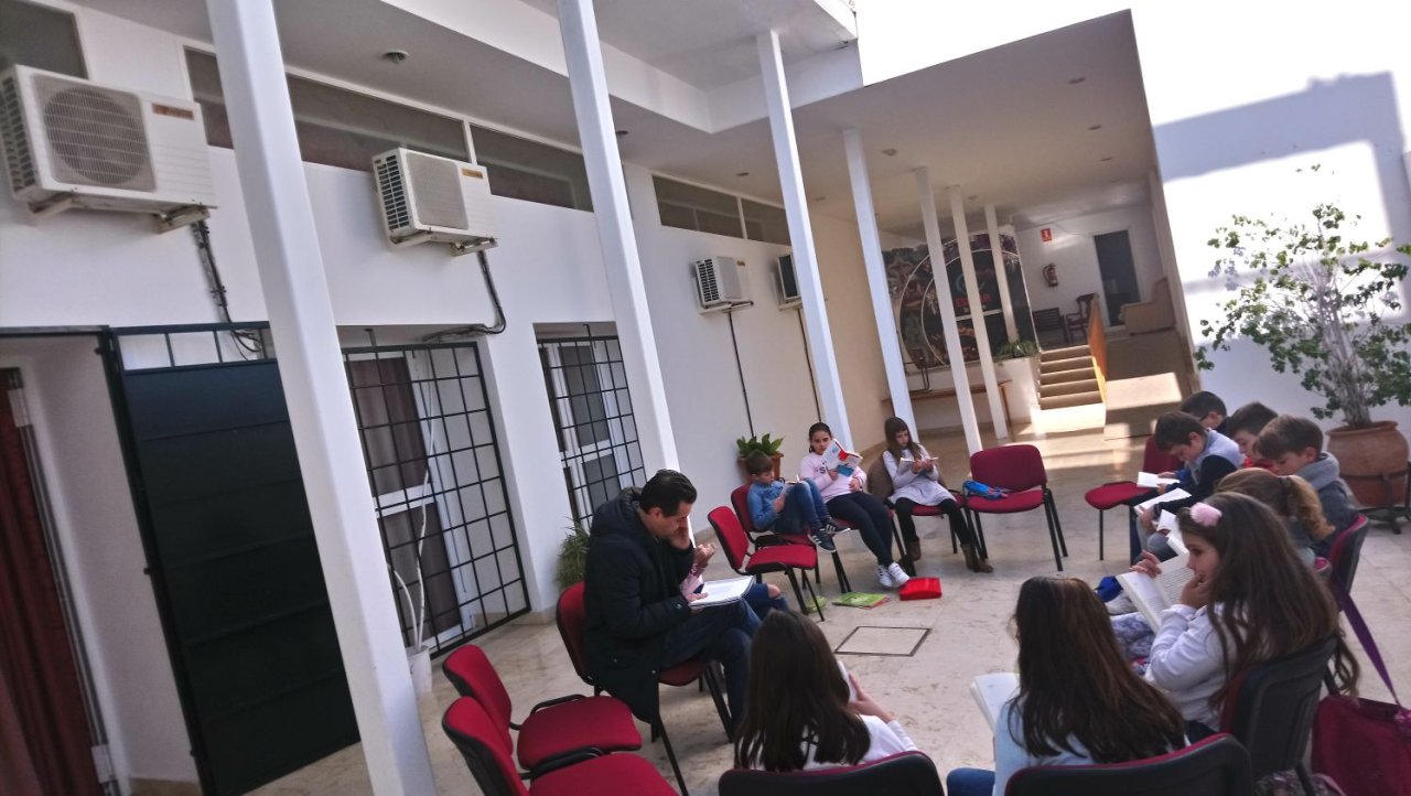 nuevLectura al aire libre